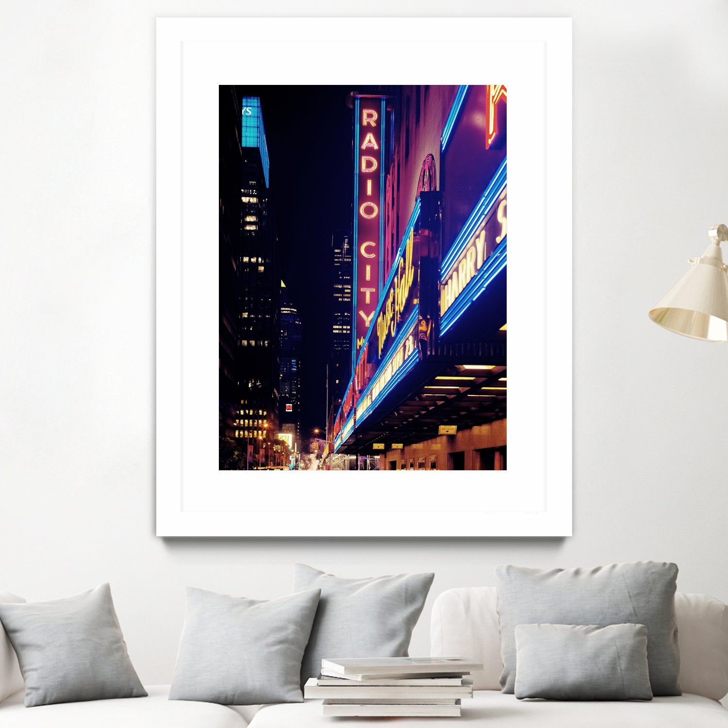 New York by Nikita Abakumov on GIANT ART - fuchsia photo illustration