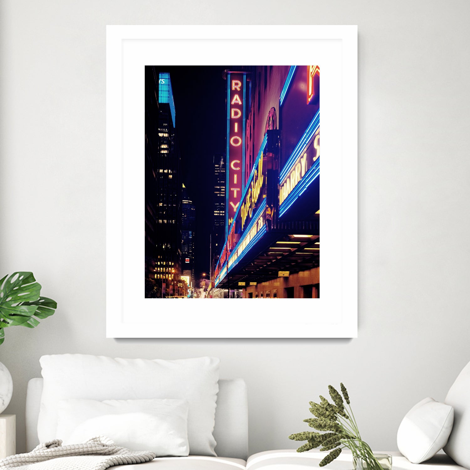 New York by Nikita Abakumov on GIANT ART - fuchsia photo illustration