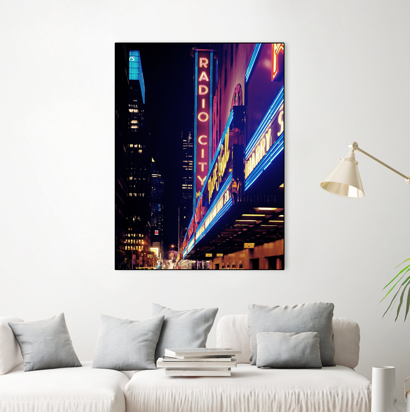 New York by Nikita Abakumov on GIANT ART - fuchsia photo illustration