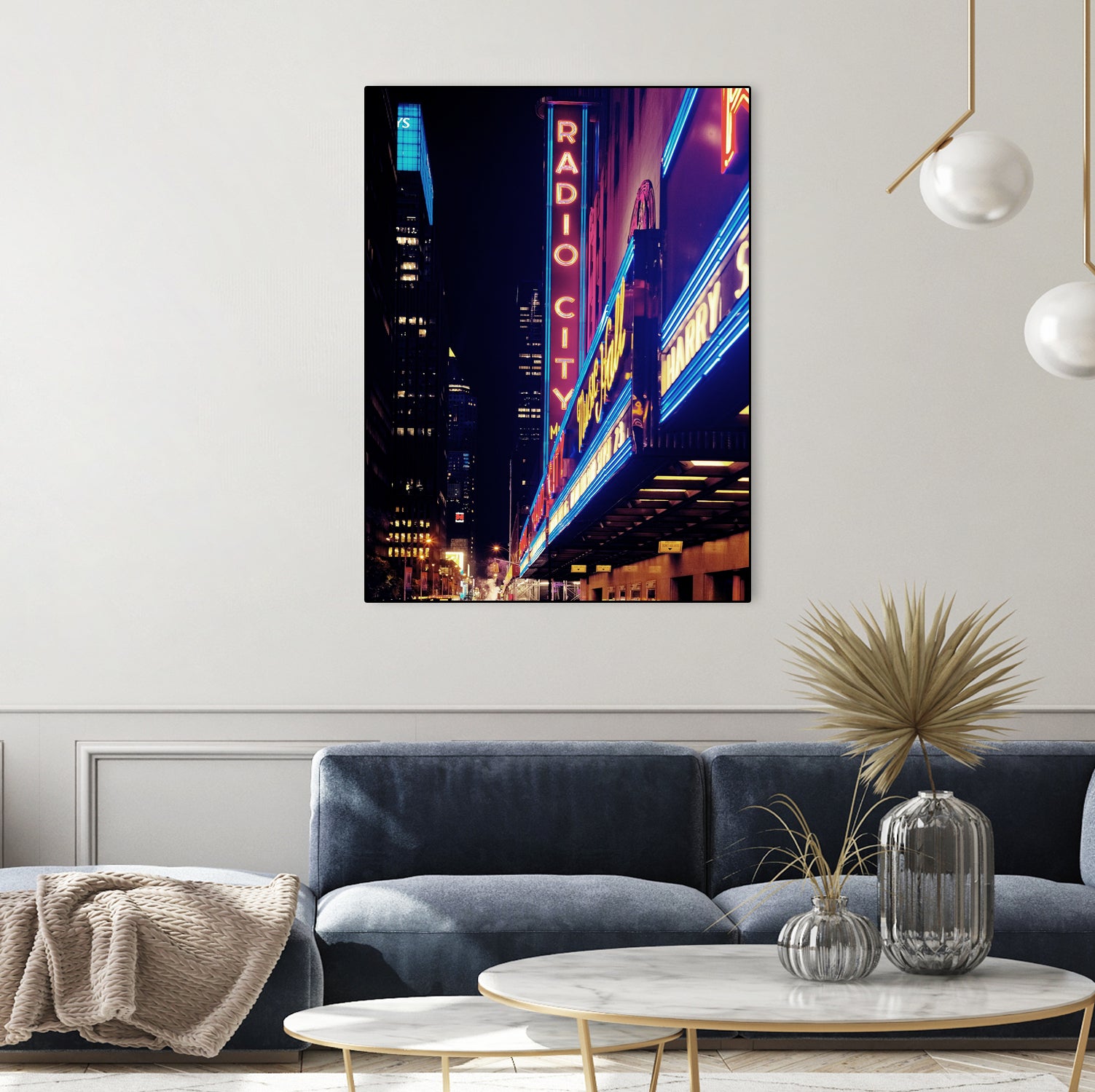 New York by Nikita Abakumov on GIANT ART - fuchsia photo illustration