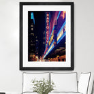 New York by Nikita Abakumov on GIANT ART - fuchsia photo illustration