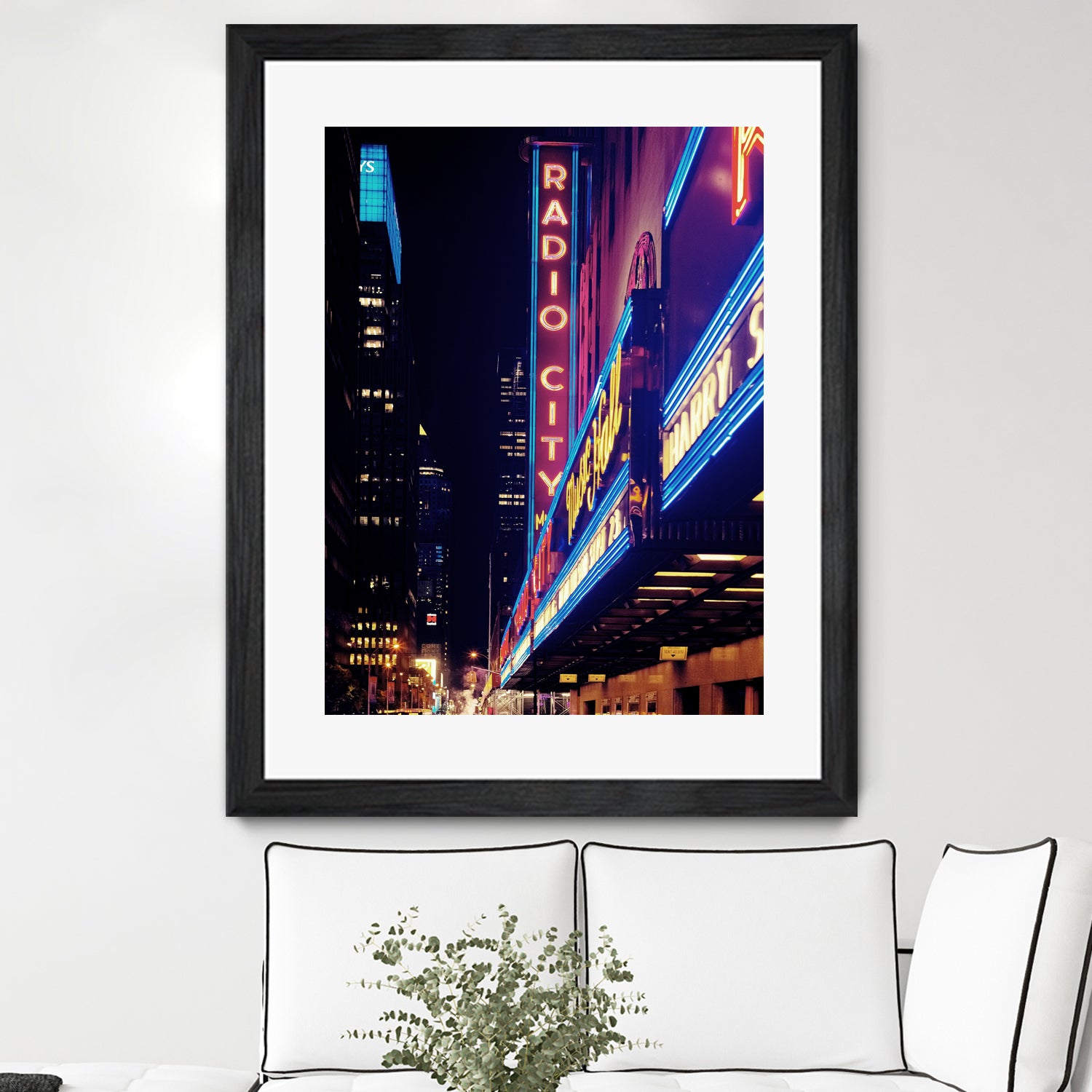 New York by Nikita Abakumov on GIANT ART - fuchsia photo illustration