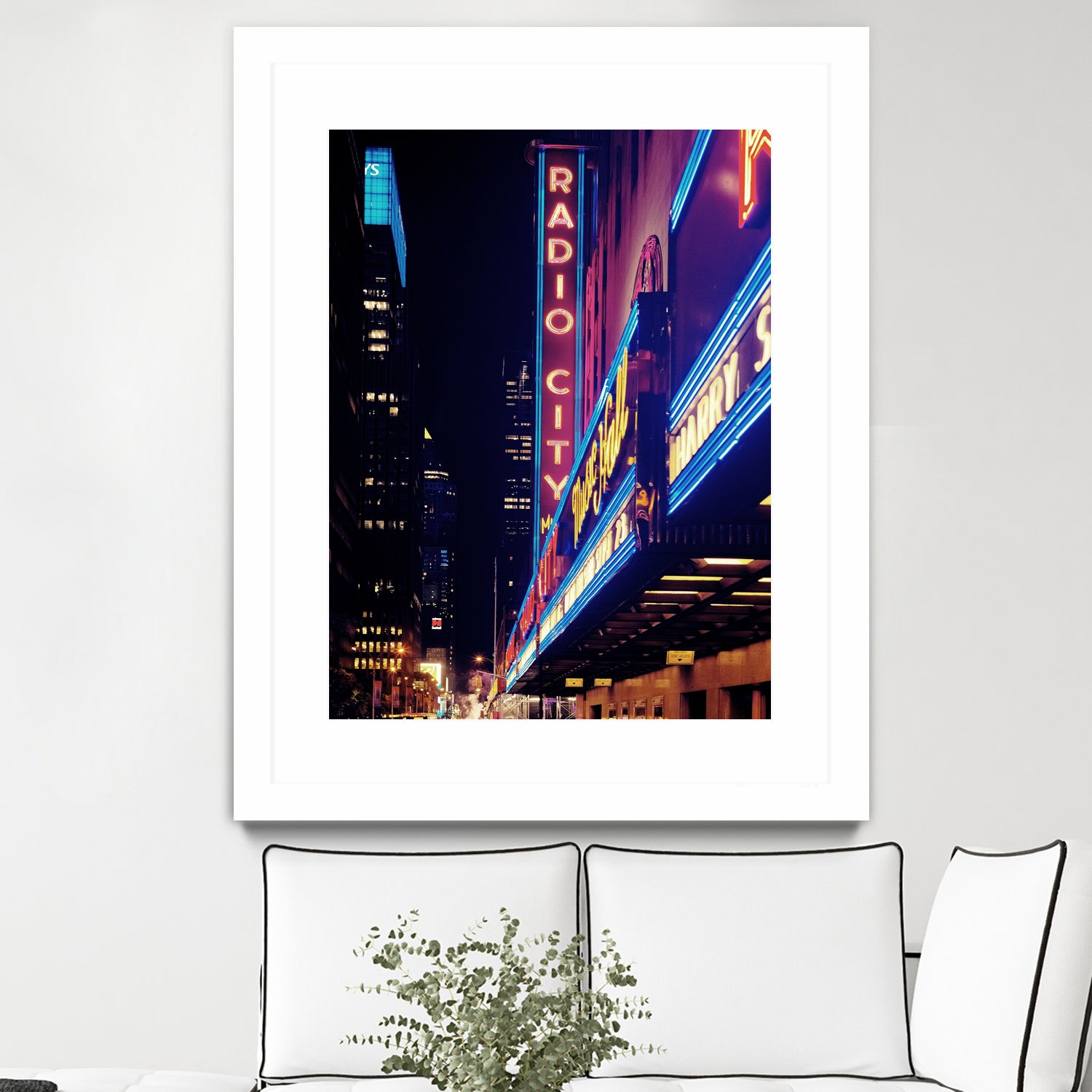 New York by Nikita Abakumov on GIANT ART - fuchsia photo illustration