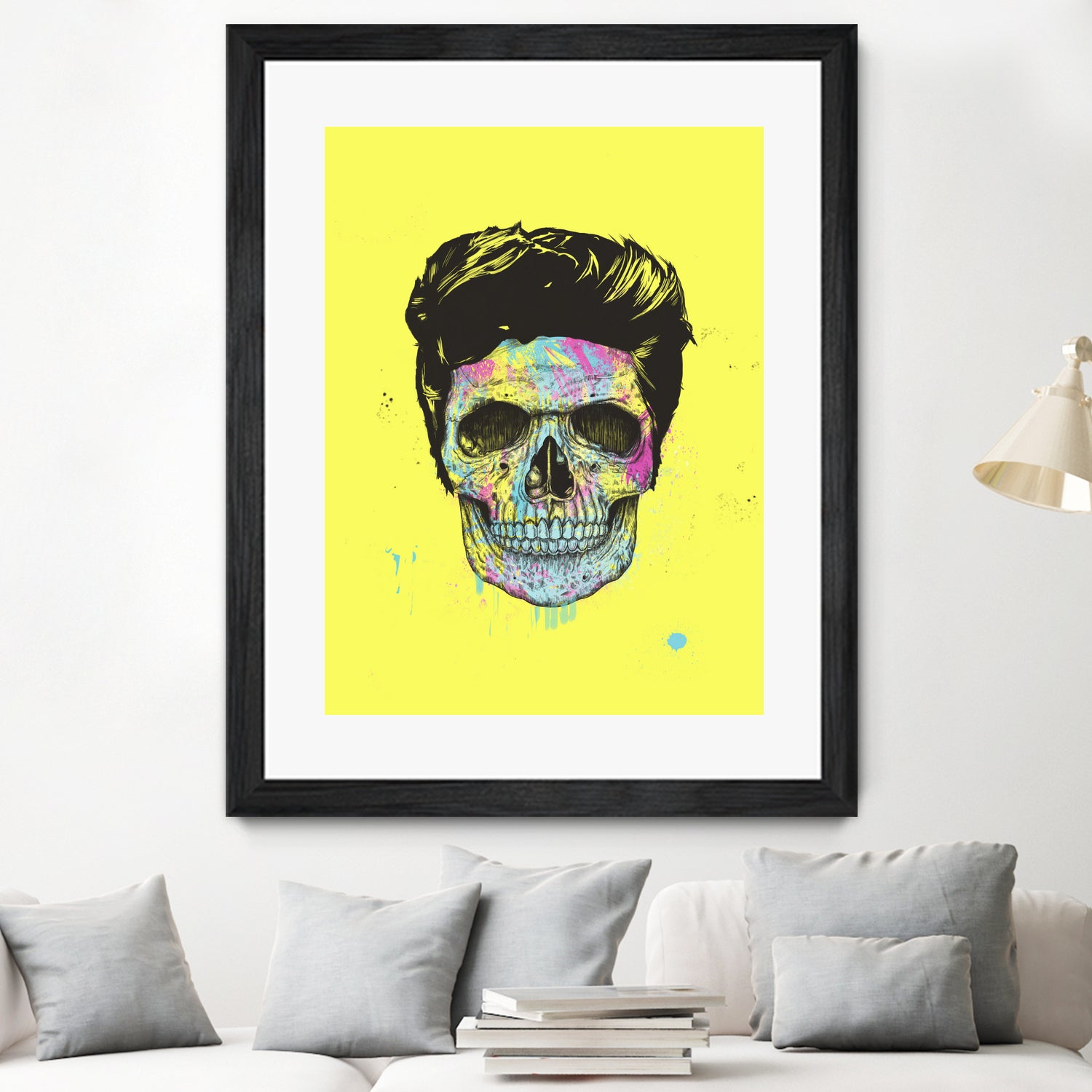 Color your death by Solti Balázs on GIANT ART - yellow digital painting