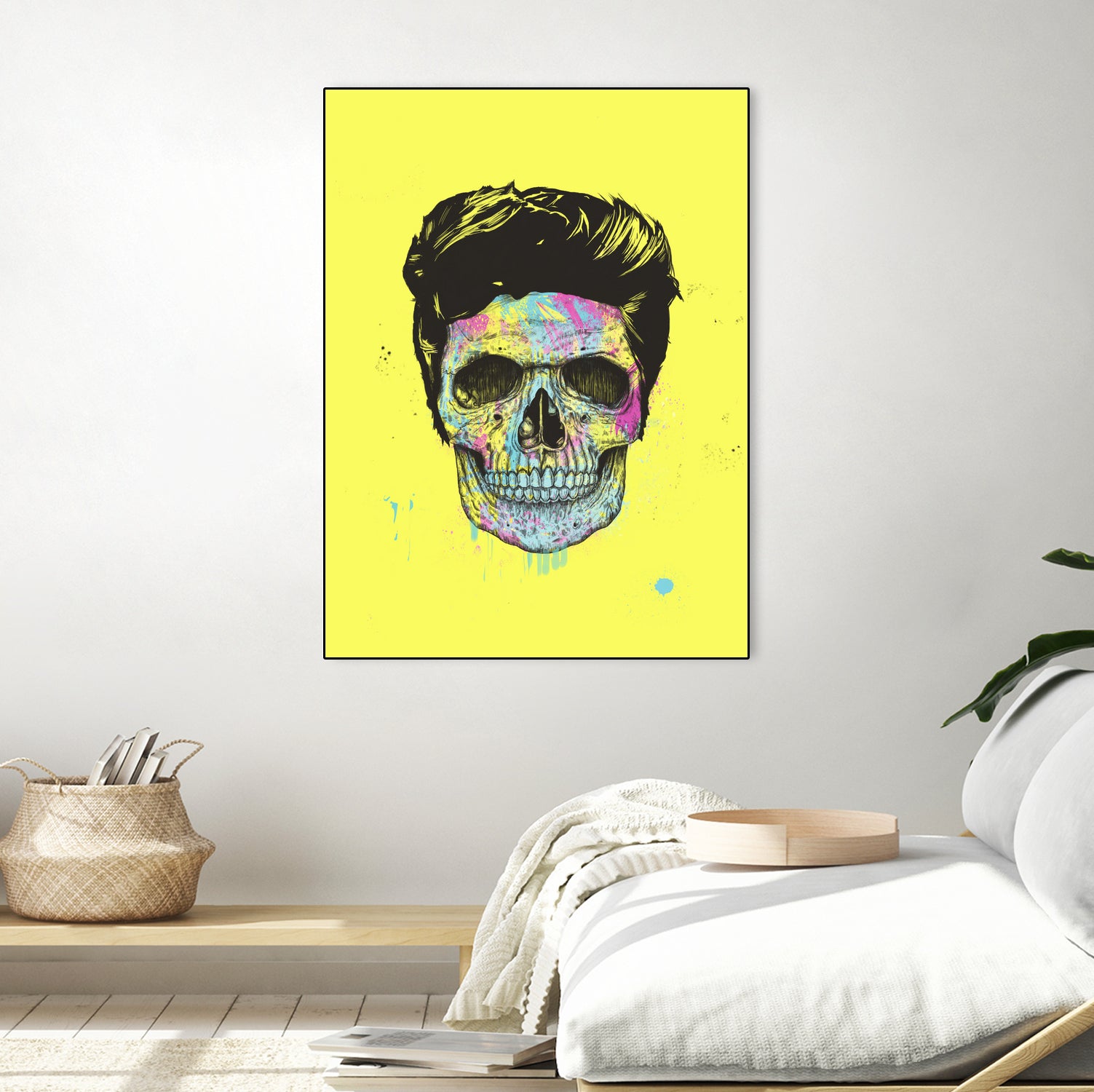 Color your death by Solti Balázs on GIANT ART - yellow digital painting