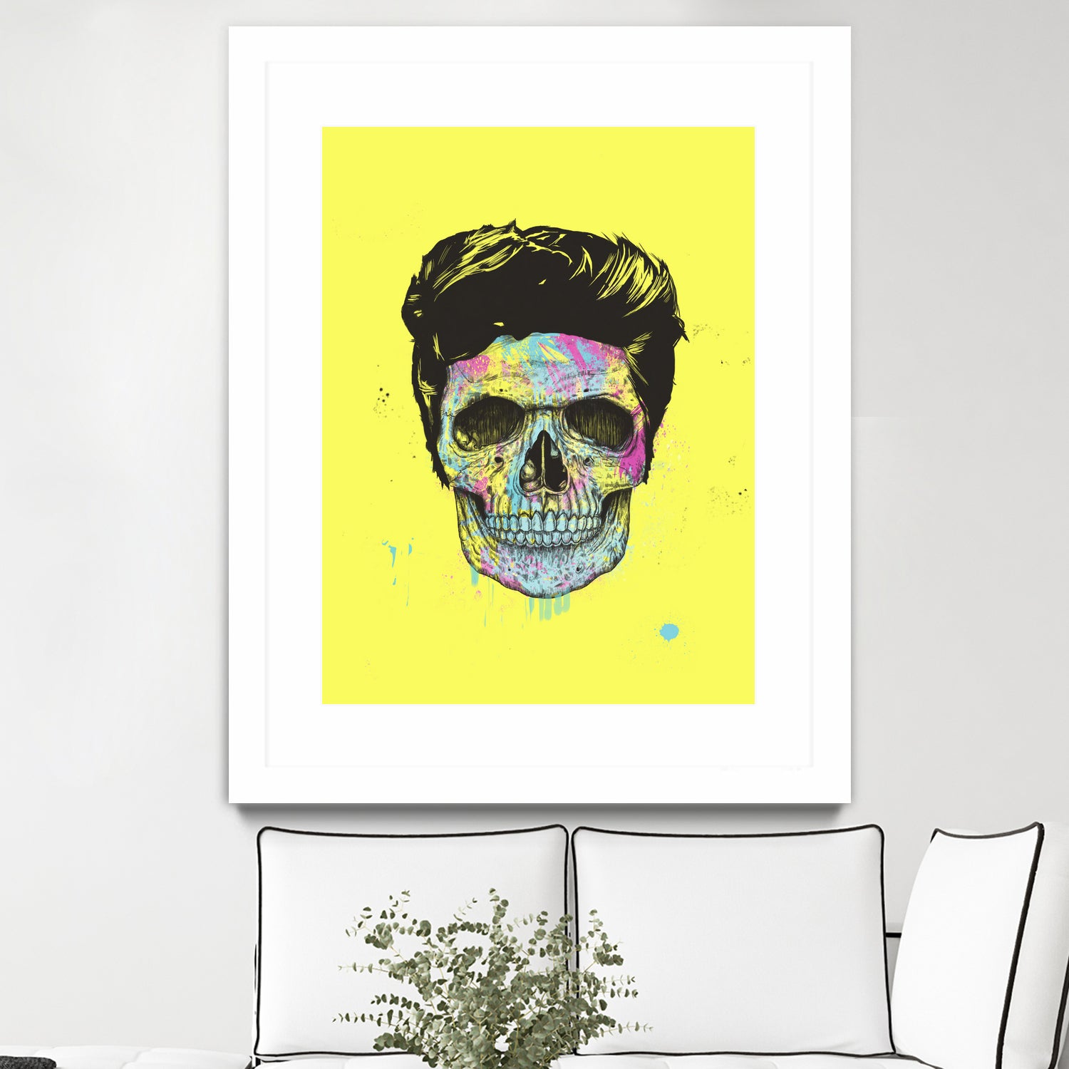 Color your death by Solti Balázs on GIANT ART - yellow digital painting