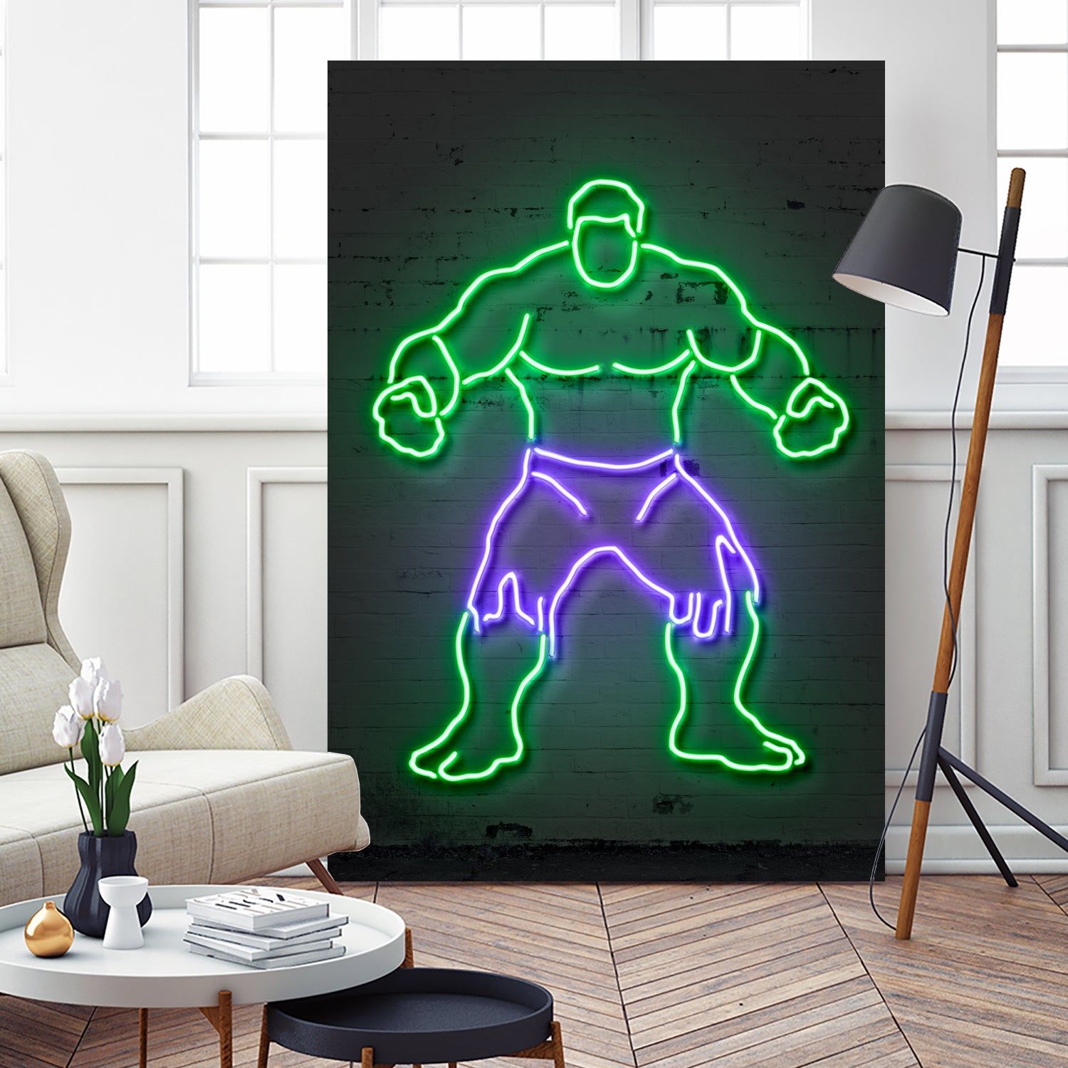 Hulk by Octavian Mihai Mielu on GIANT ART - green 3d art