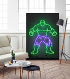 Hulk by Octavian Mihai Mielu on GIANT ART - green 3d art