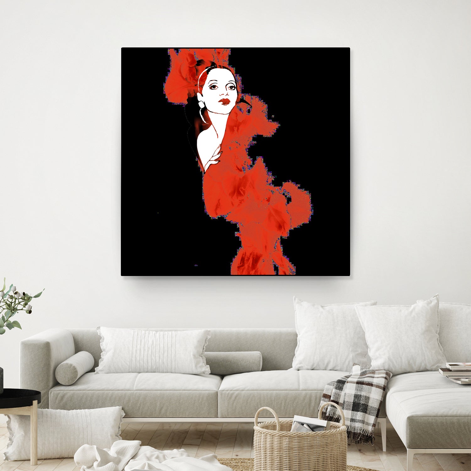 Flamenco by Aimer Heinz on GIANT ART - red photo manipulation