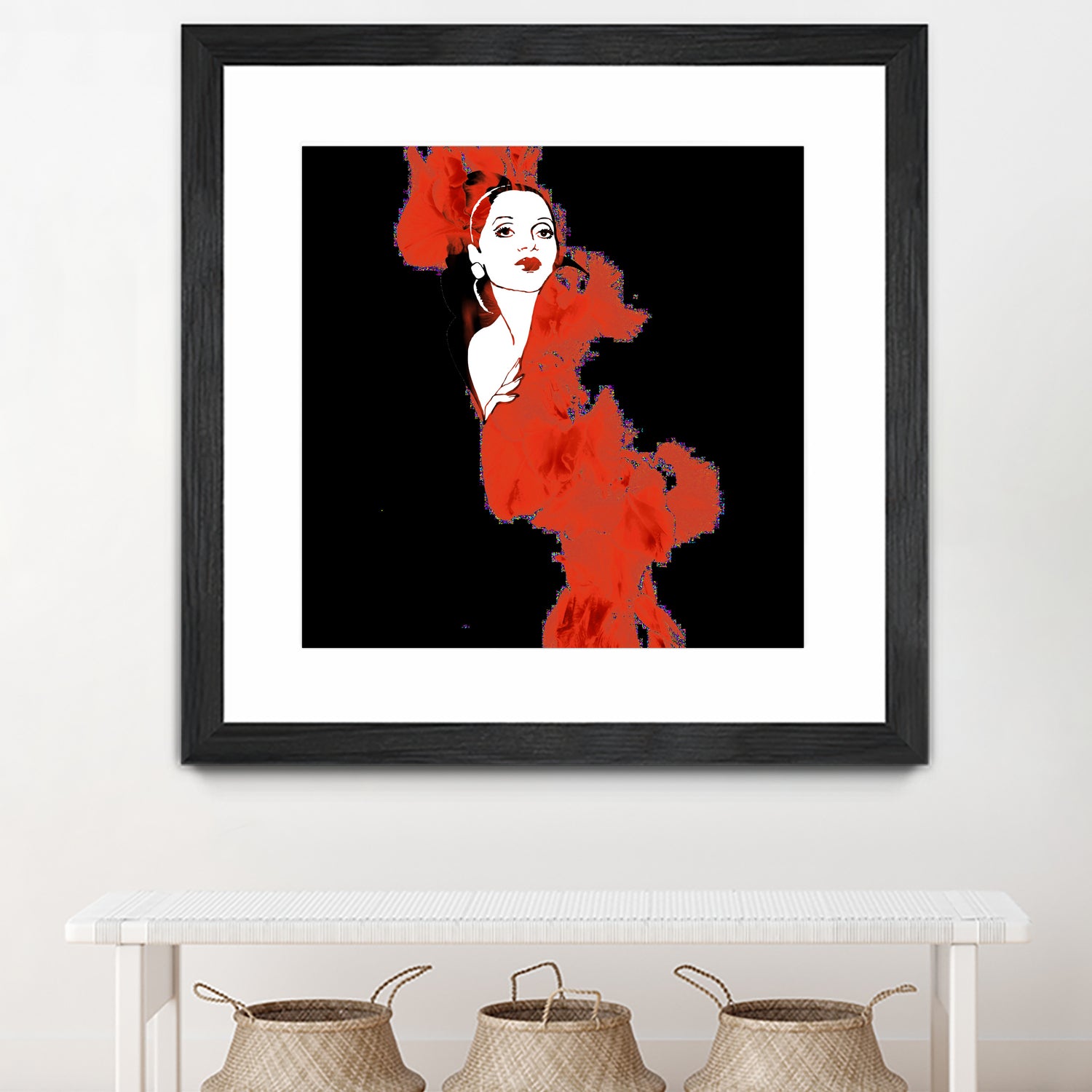 Flamenco by Aimer Heinz on GIANT ART - red photo manipulation