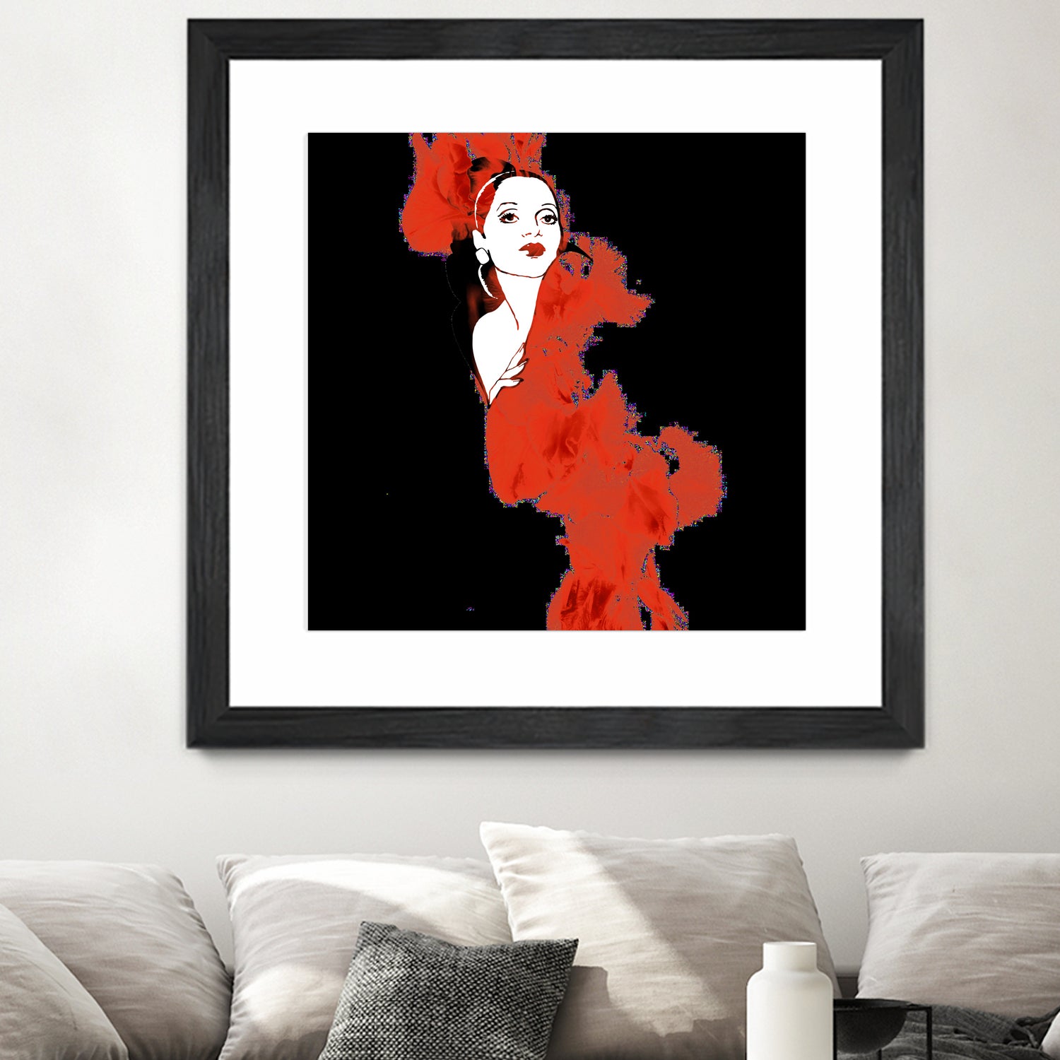 Flamenco by Aimer Heinz on GIANT ART - red photo manipulation