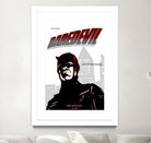 Netflix Daredevil by Nate Lee on GIANT ART - red digital painting