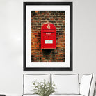 DANISH MAILBOX by Gaël Favari on GIANT ART - red photo illustration