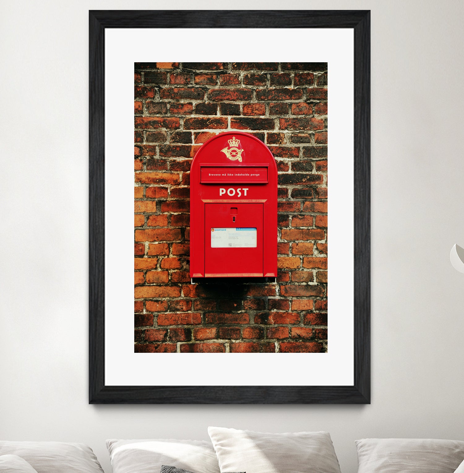 DANISH MAILBOX by Gaël Favari on GIANT ART - red photo illustration