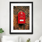 DANISH MAILBOX by Gaël Favari on GIANT ART - red photo illustration