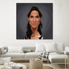 Sandra Bullock by Rob Snow on GIANT ART - orange digital painting