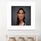 Sandra Bullock by Rob Snow on GIANT ART - orange digital painting