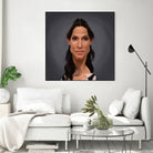 Sandra Bullock by Rob Snow on GIANT ART - orange digital painting