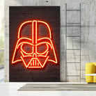 Darth Vader by Octavian Mihai Mielu on GIANT ART - red 3d art