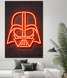 Darth Vader by Octavian Mihai Mielu on GIANT ART - red 3d art