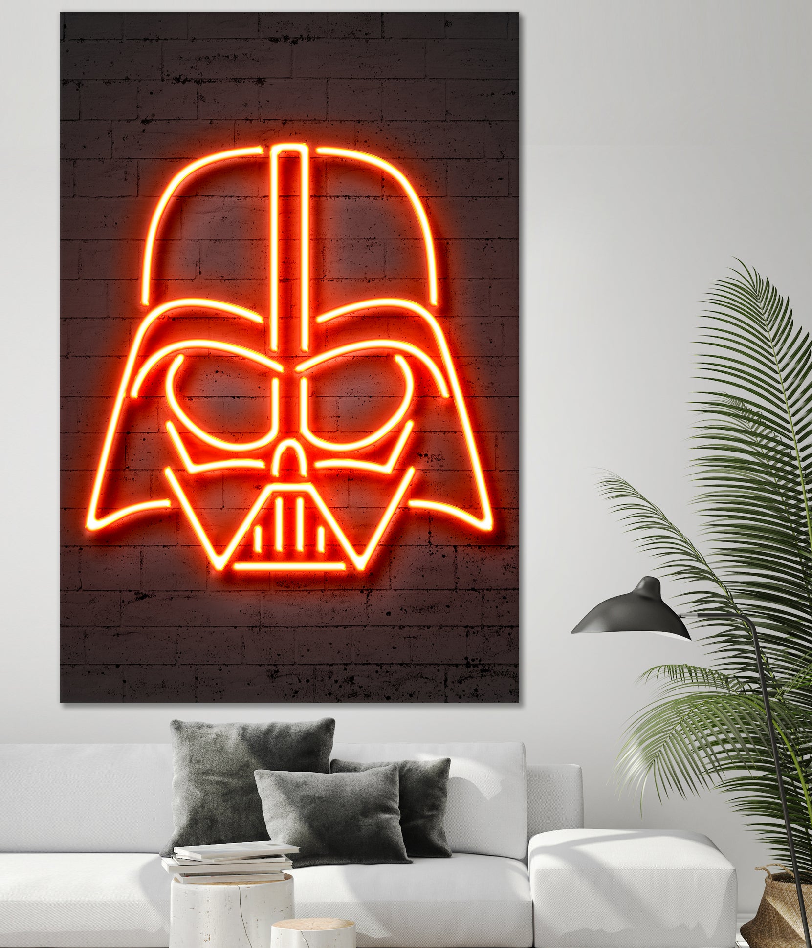 Darth Vader by Octavian Mihai Mielu on GIANT ART - red 3d art