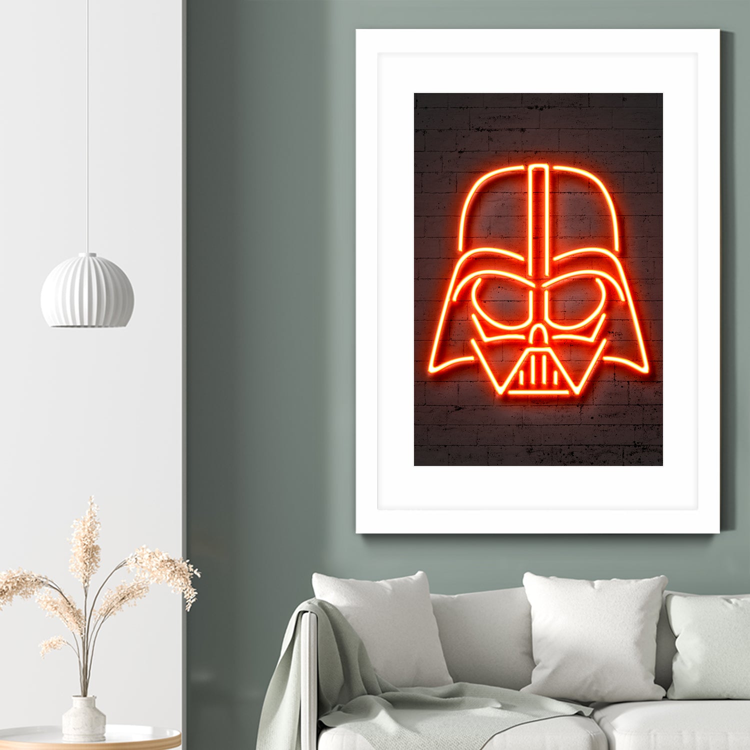 Darth Vader by Octavian Mihai Mielu on GIANT ART - red 3d art