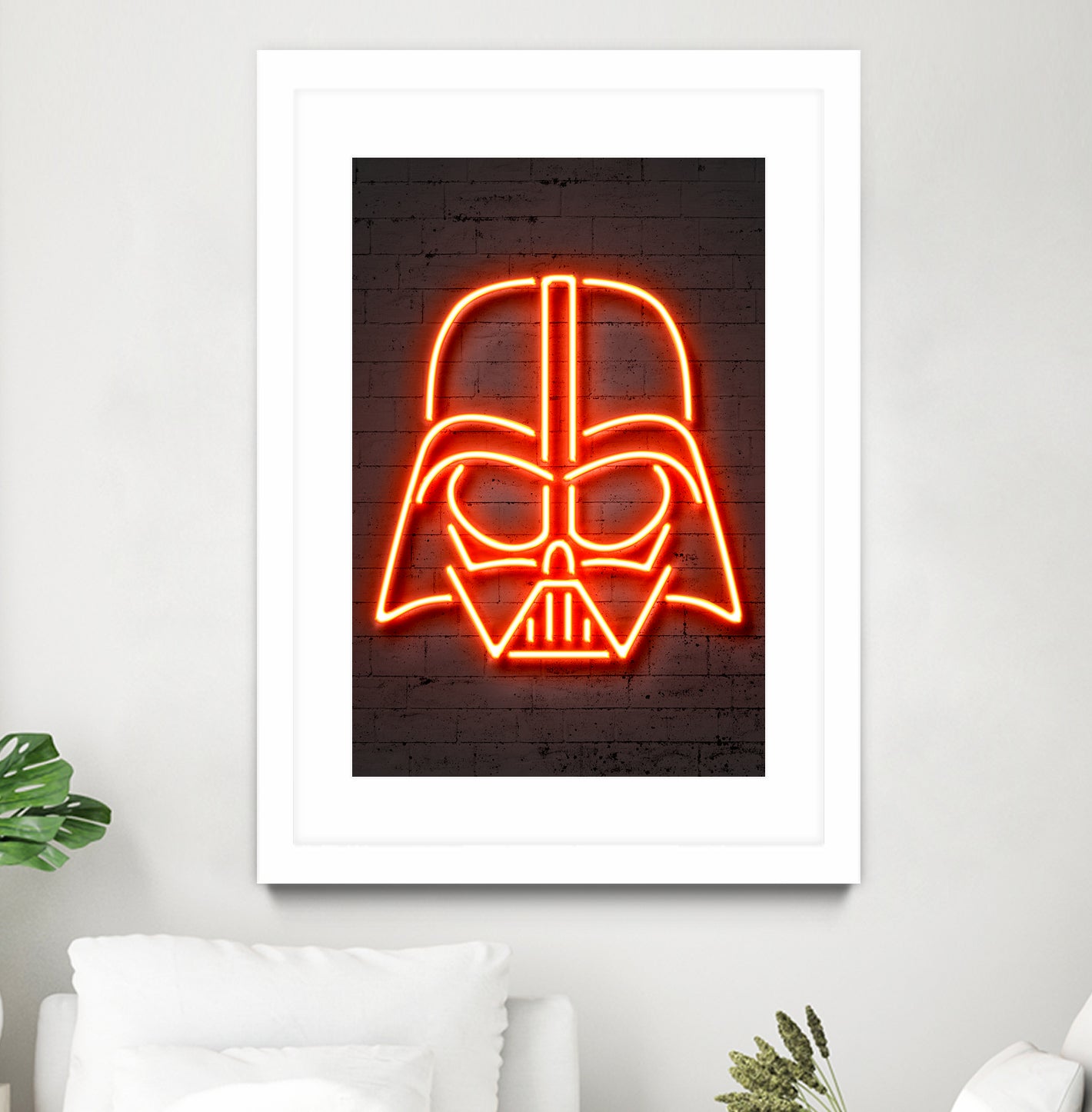 Darth Vader by Octavian Mihai Mielu on GIANT ART - red 3d art