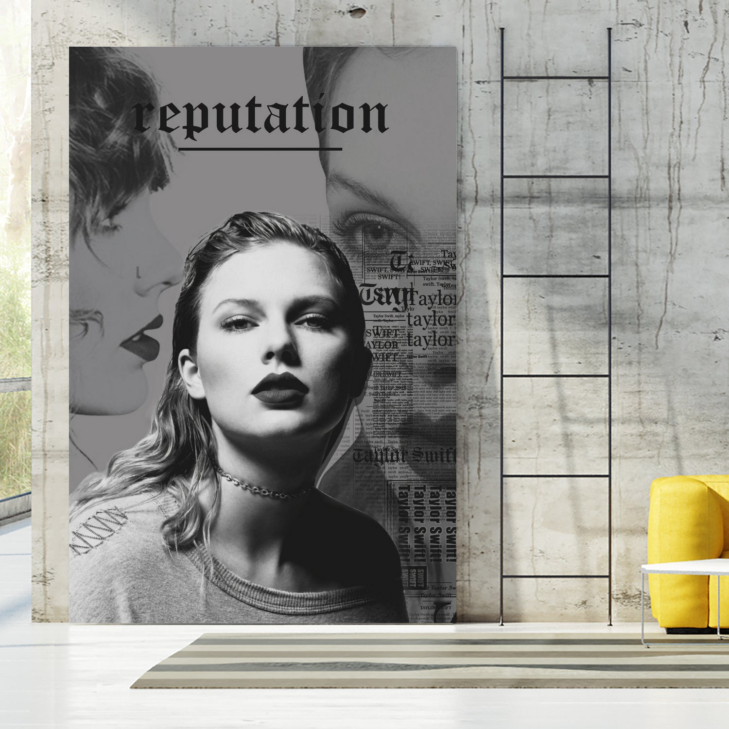 Taylor Swift Reputation Swifties by Nguyet Nguyen Thi Bich on GIANT ART - white digital painting