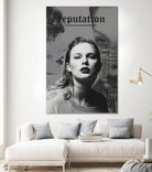 Taylor Swift Reputation Swifties by Nguyet Nguyen Thi Bich on GIANT ART - white digital painting