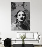 Taylor Swift Reputation Swifties by Nguyet Nguyen Thi Bich on GIANT ART - white digital painting