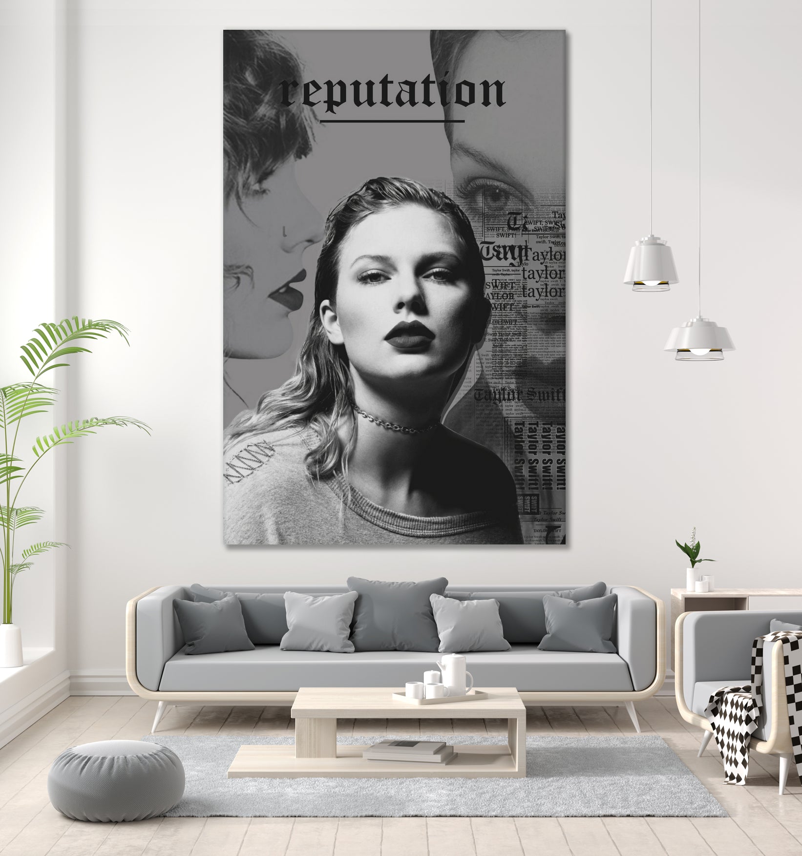 Taylor Swift Reputation Swifties by Nguyet Nguyen Thi Bich on GIANT ART - white digital painting