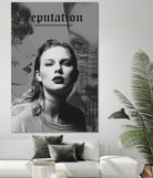 Taylor Swift Reputation Swifties by Nguyet Nguyen Thi Bich on GIANT ART - white digital painting