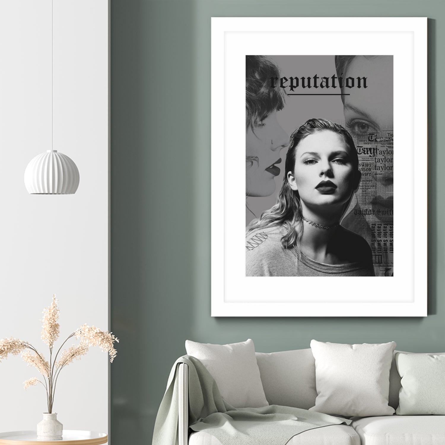 Taylor Swift Reputation Swifties by Nguyet Nguyen Thi Bich on GIANT ART - white digital painting