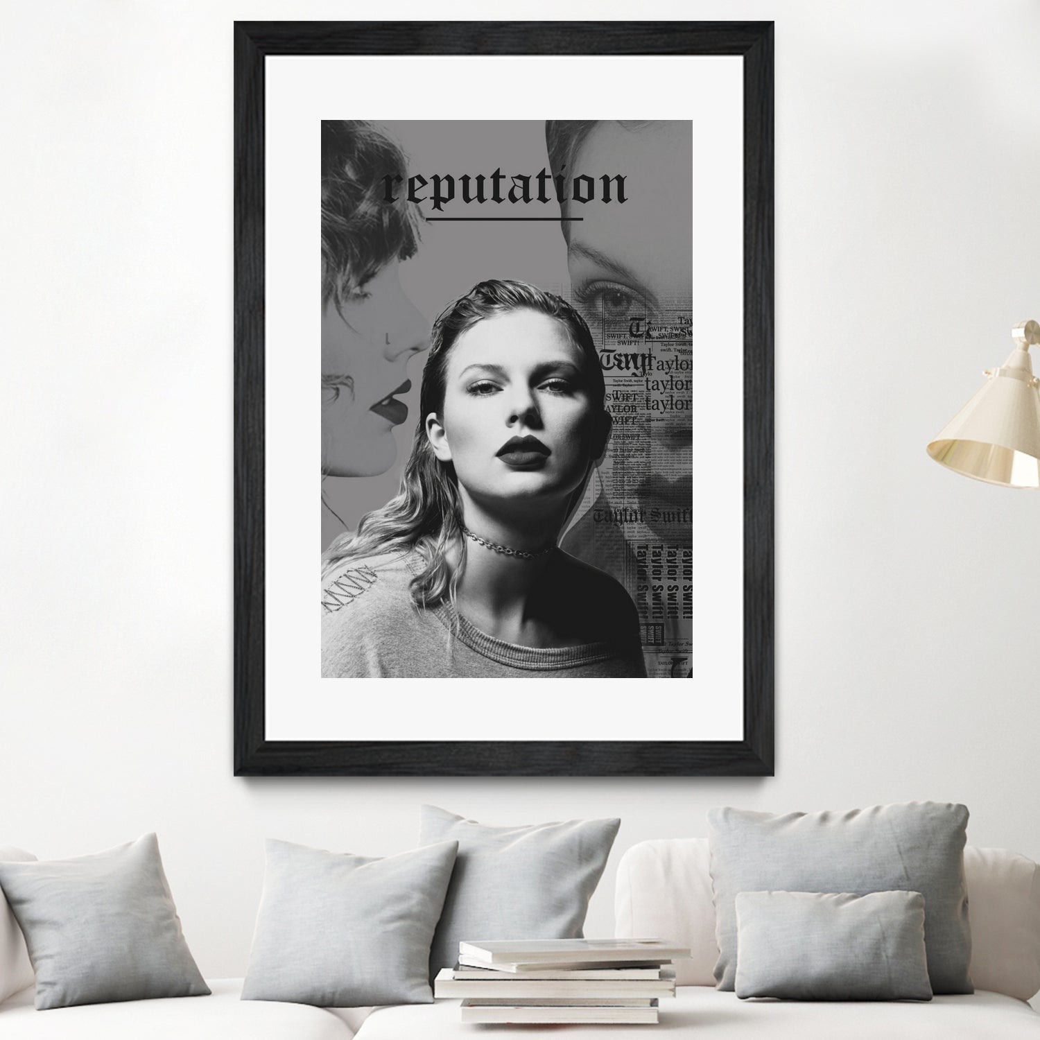 Taylor Swift Reputation Swifties by Nguyet Nguyen Thi Bich on GIANT ART - white digital painting