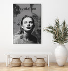 Taylor Swift Reputation Swifties by Nguyet Nguyen Thi Bich on GIANT ART - white digital painting