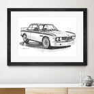 E9 3.0csl by steve pearcy on GIANT ART - black digital drawing