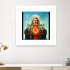 The Golden Girls Betty White Jesus Christ by Nguyet Nguyen Thi Bich on GIANT ART - white digital drawing