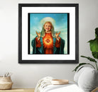 The Golden Girls Betty White Jesus Christ by Nguyet Nguyen Thi Bich on GIANT ART - white digital drawing