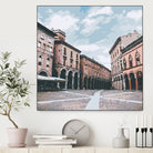 Bologna, Italy by Katarina Kasom on GIANT ART - orange digital painting