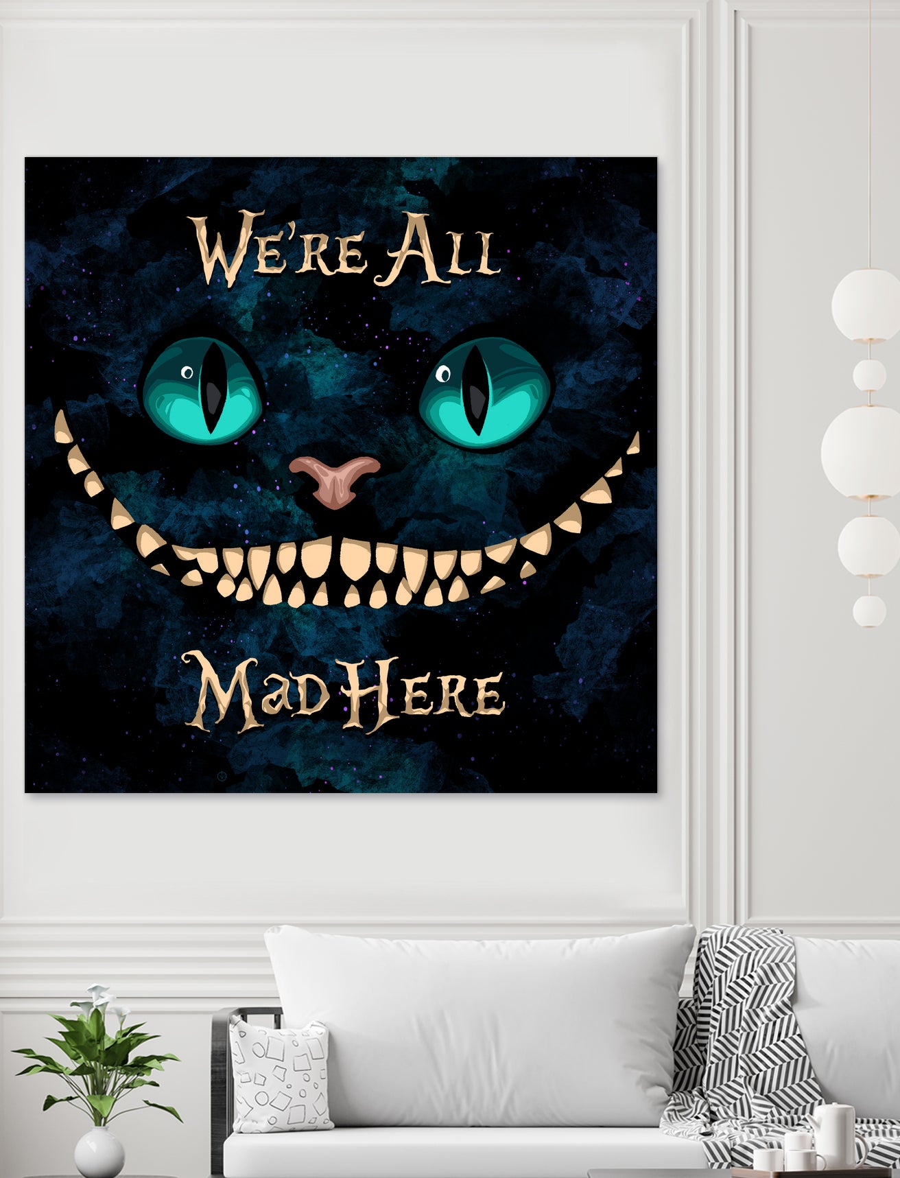 Alice In Wonderland by Nikita Abakumov on GIANT ART - black digital painting