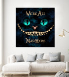 Alice In Wonderland by Nikita Abakumov on GIANT ART - black digital painting