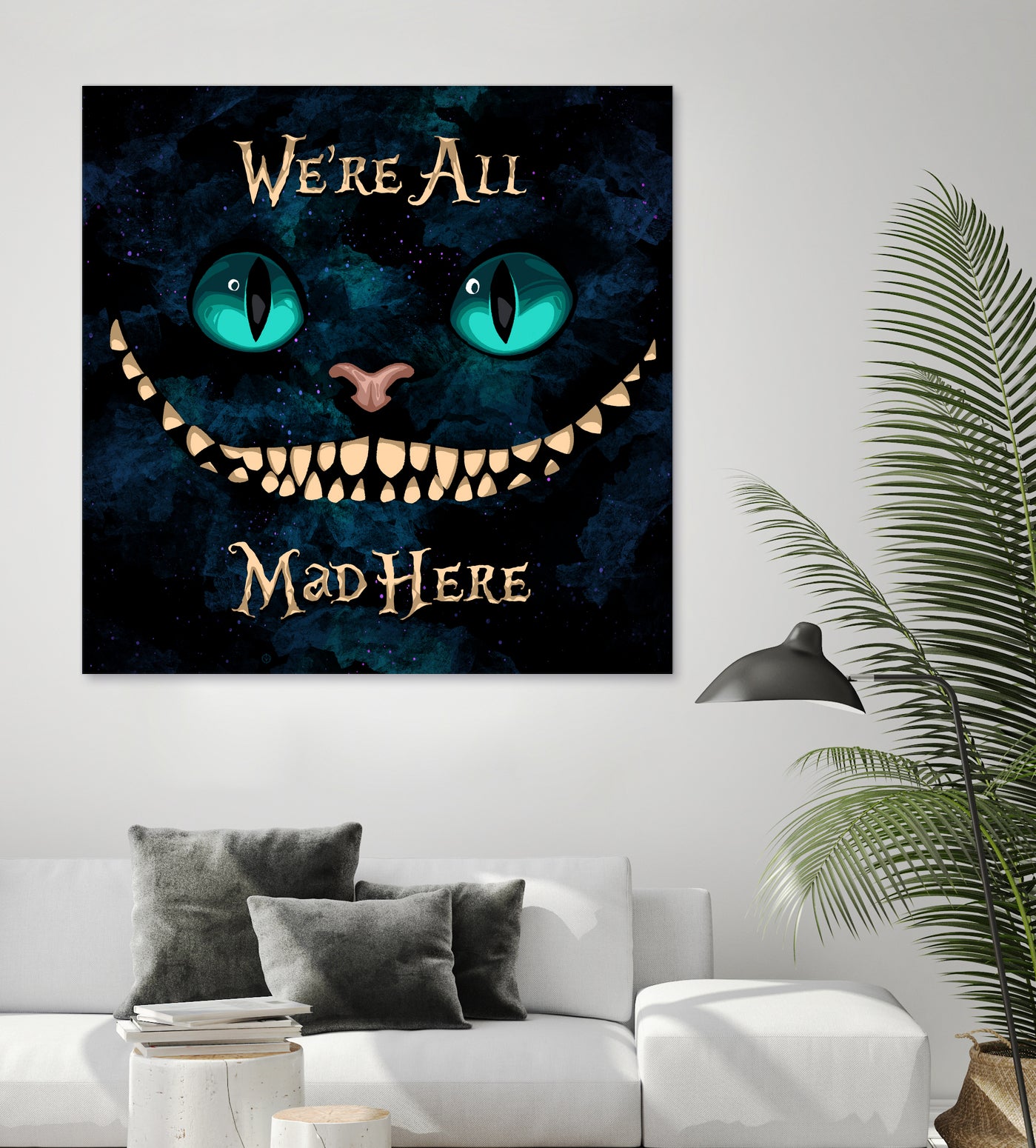 Alice In Wonderland by Nikita Abakumov on GIANT ART - black digital painting