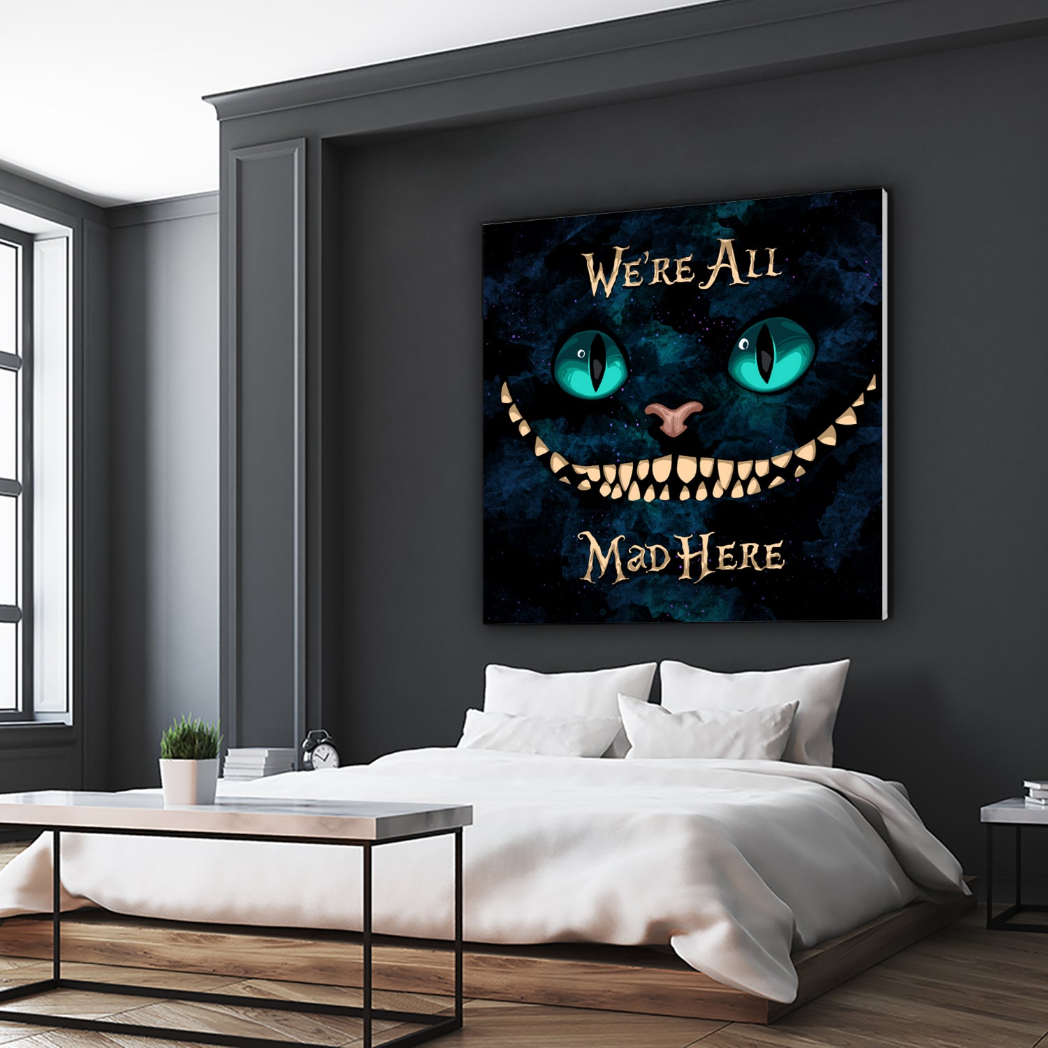 Alice In Wonderland by Nikita Abakumov on GIANT ART - black digital painting