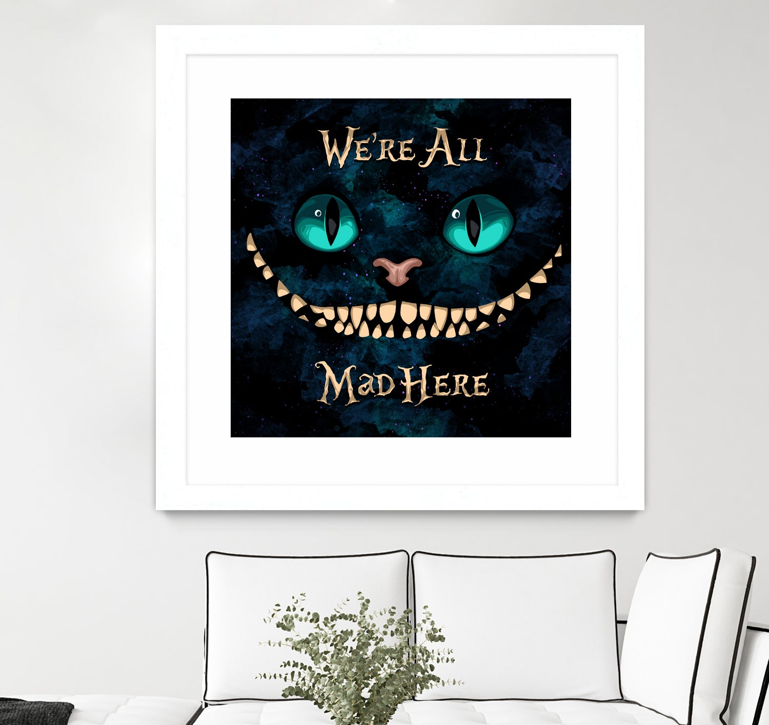 Alice In Wonderland by Nikita Abakumov on GIANT ART - black digital painting