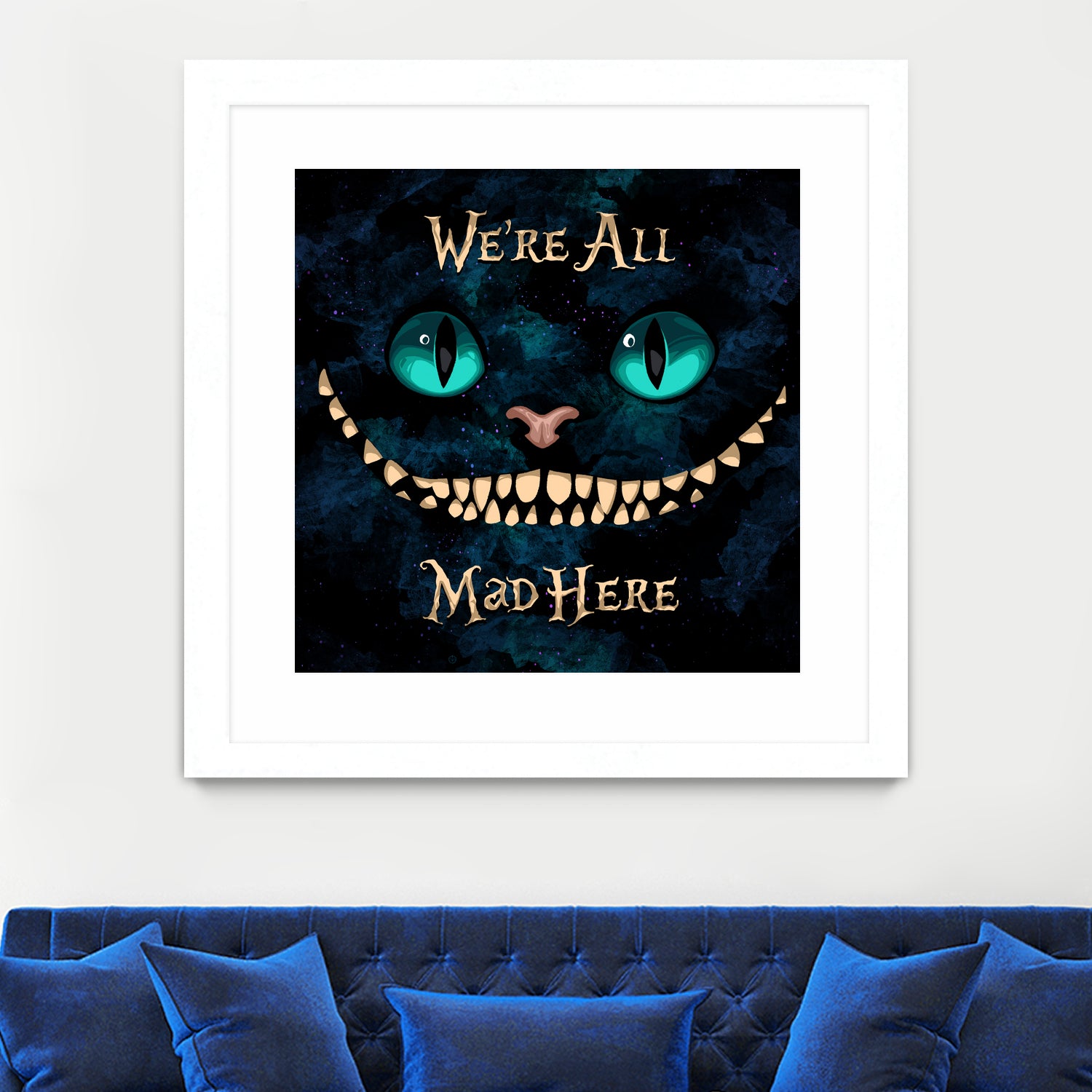 Alice In Wonderland by Nikita Abakumov on GIANT ART - black digital painting