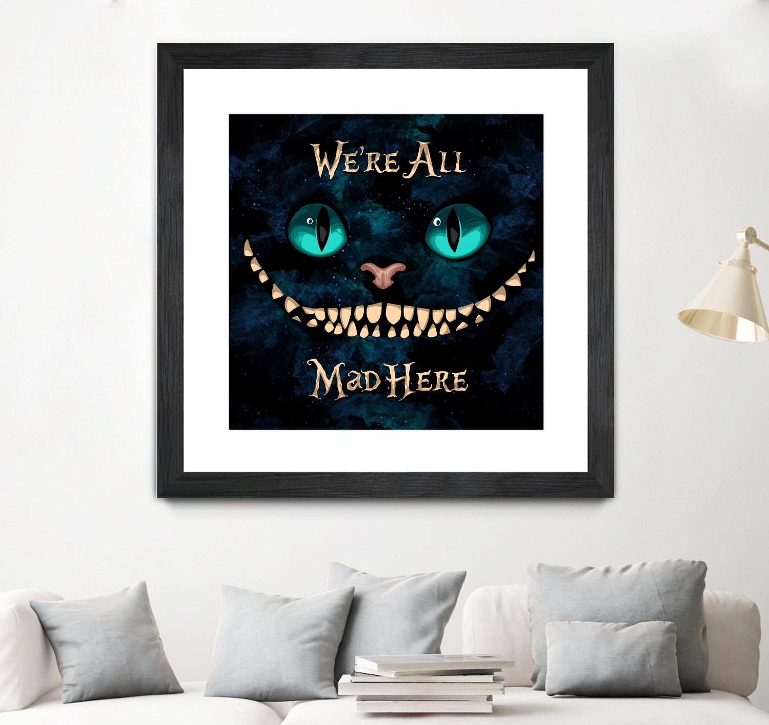 Alice In Wonderland by Nikita Abakumov on GIANT ART - black digital painting