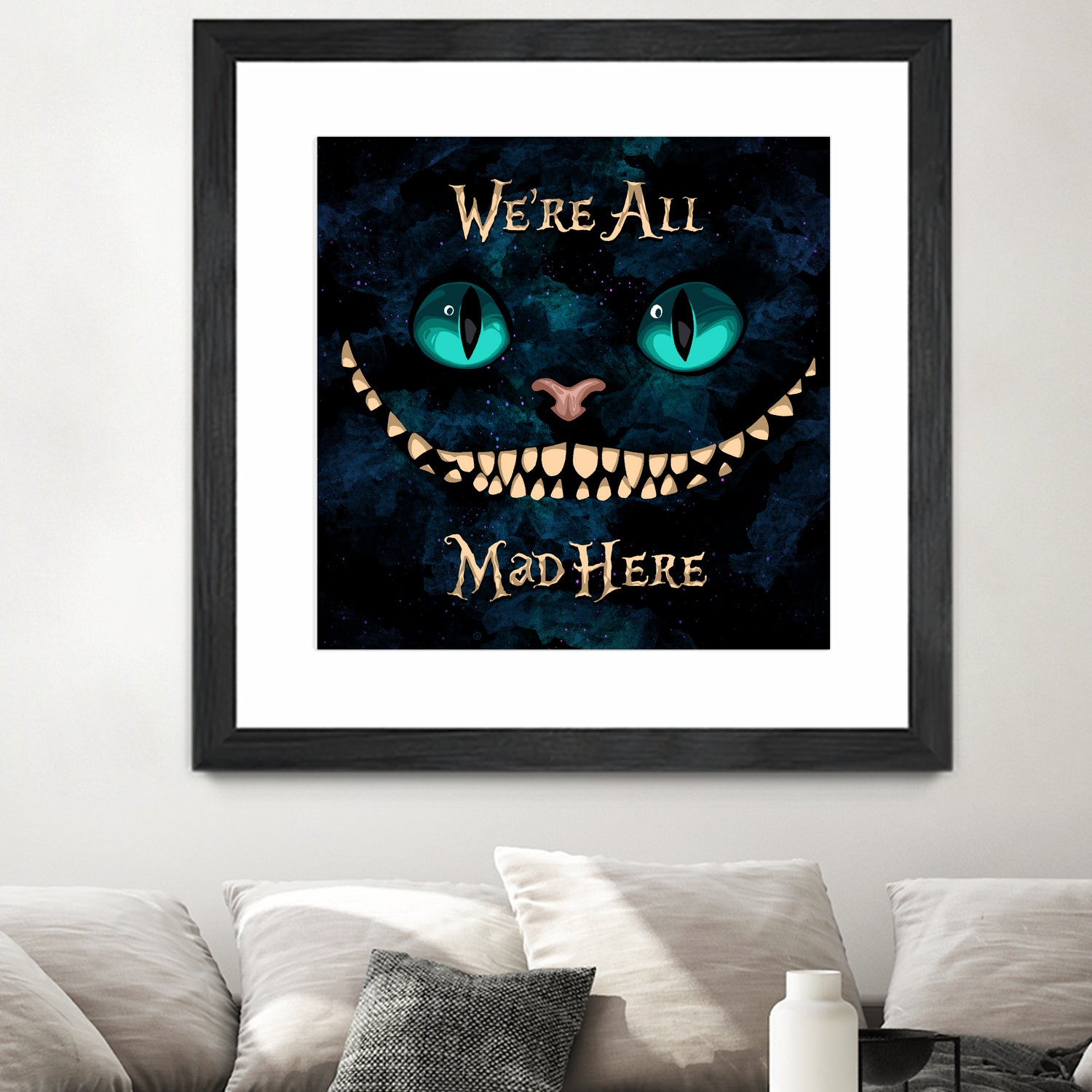 Alice In Wonderland by Nikita Abakumov on GIANT ART - black digital painting