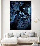 Requiem For A Dream by Nikita Abakumov on GIANT ART - blue digital painting