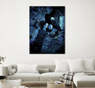 Requiem For A Dream by Nikita Abakumov on GIANT ART - blue digital painting