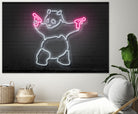 Panda by Octavian Mihai Mielu on GIANT ART - white 3d art